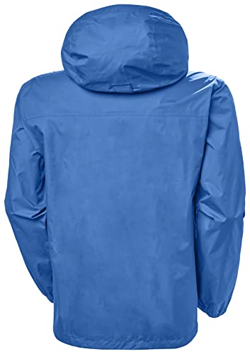 Small Helly-Hansen Men's Standard Loke Waterproof Windproof Breathable Rain Jacket, 606 Deep Fjord