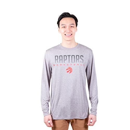 Ultra Game -NBA Men's Active Long Sleeve Pullover T-Shirt
