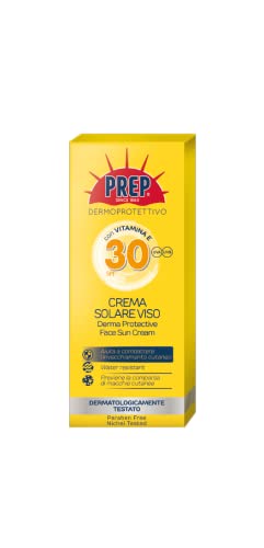 Prep Derma-protective facial sun cream spf 30 by prep for unisex - 1.7 oz sunscreen, 1.7 Ounce