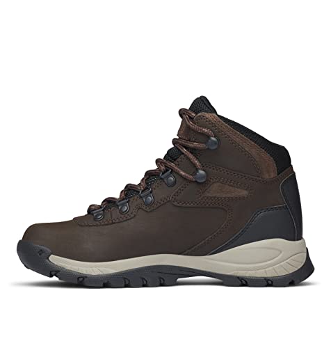 Columbia womens Newton Ridge Plus Waterproof Hiking Boot, Cordovan/Crown Jewel, 9 US