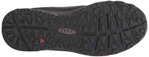 KEEN Women's Terradora 2 Waterproof Mid Height Hiking Boots, Black/Magnet, 9