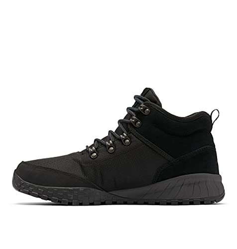 Columbia Men's Fairbanks Mid, Black/Shark, 9
