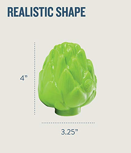 Planet Dog Orbee-Tuff Artichoke Treat-Dispensing Dog Chew Toy