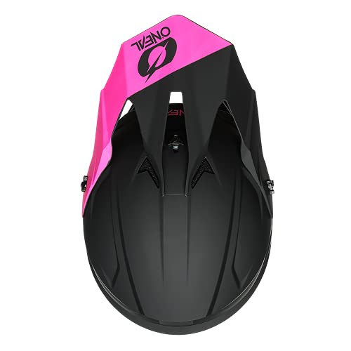 O'Neal 1SRS Adult Helmet Solid, Black/Pink, S