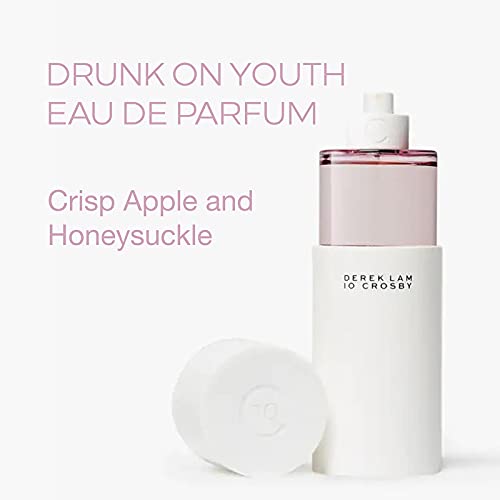 Derek Lam 10 Crosby - Drunk On Youth - 1.7 Oz Eau De Parfum - Fragrance Mist For Women - Fruity And Floral Scent - Perfume Spray With Apple And Honeysuckle Accords
