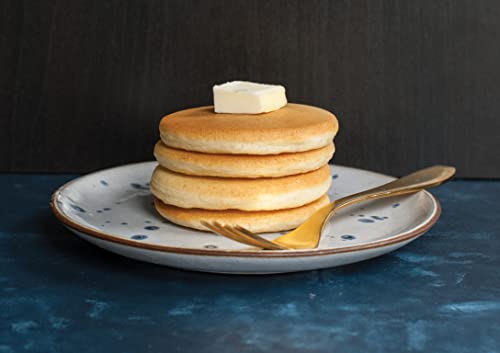 Nordic Ware Silver 01940 Scandinavian Dollar Pancake Pan 17.5 x 10.2 x 2.5