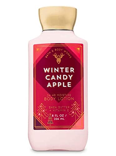 Bath and Body Works Winter Candy Apple Super Smooth Body Lotion with Shea Butter, 8 Oz.