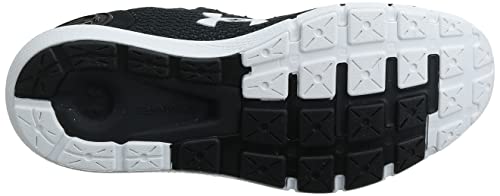Under Armour Men's Charged Rogue 2.5, Black (001)/White, 8 M US