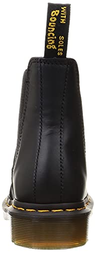 Dr. Martens Unisex 2976 Chelsea Boot, Black Nappa, 12 US Women / 11 US Men