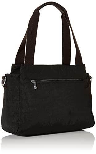 Kipling womens Elysia Crossbody Bag, Black Noir, 11.5 L x 9 H 5 D US