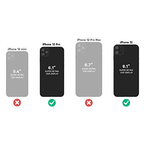 OtterBox Defender Series SCREENLESS Case for iPhone 12/PRO - Single Unit Ships in Polybag, Ideal for Business Customers - Black