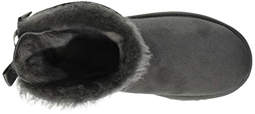 UGG Women's Bailey Bow II Boot, Grey, 5