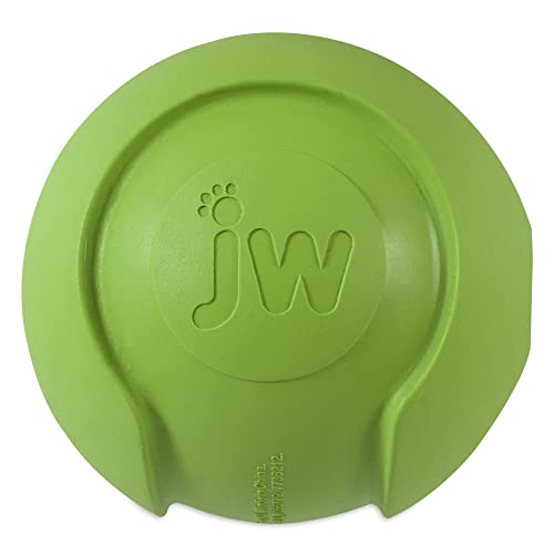 JW Pet Company iSqueak Bouncin' Baseball Dog Toy, Medium (Colors Vary)