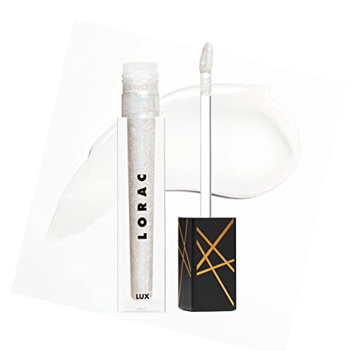 LORAC LUX Diamond Lip Gloss | Genuine Diamond Dust | Non-Sticky | High Tide White