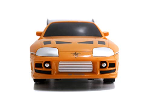 Fast and Furious 1:24 Brian's Toyota Supra RC Radio Control Car, Toys for Kids and Adults