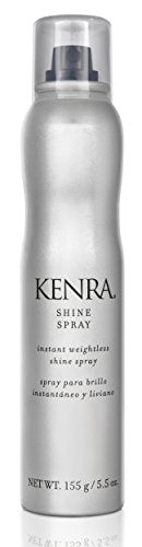 Kenra Shine Spray | Instant Weightless Shine Hairspray | Tames Frizz and Flyaways | Enhances Color Vibrancy | Lightweight, No Hold | All Hair Types | 5.5 oz