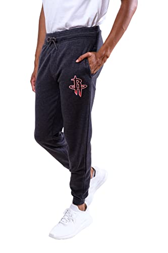 Ultra Game NBA Men's Soft Fleece Active Jogger Sweatpants