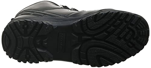 Skechers mens Relaxed Fit Resment Traven Hiking Boot, Black/Black, 8 US