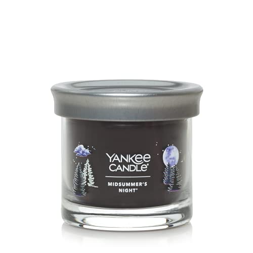 Yankee Candle MidSummer's Night Scented, Signature 4.3oz Small Tumbler Single Wick Candle, Over 20 Hours of Burn Time