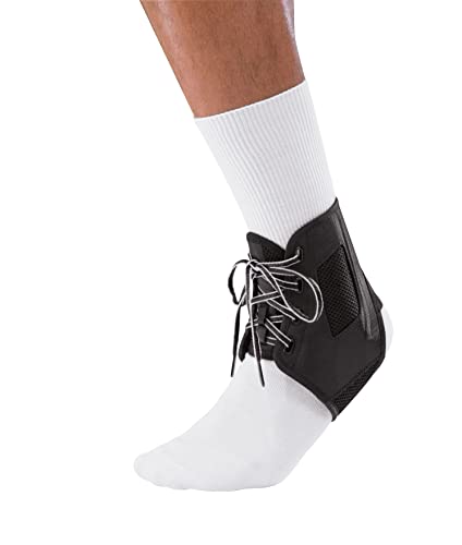 MUELLER Sports Medicine AFT3 Ankle Brace for Men and Women -Perfect for Running, Basketball, and Volleyball,Black, X-Small