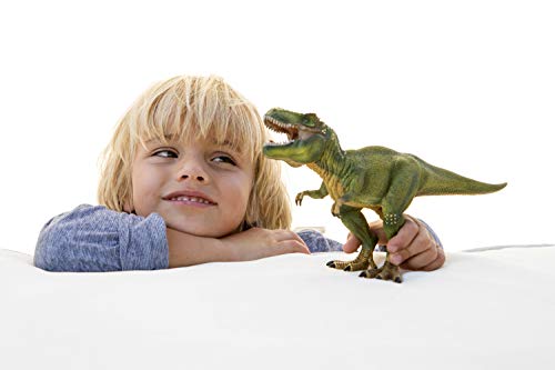 Schleich Dinosaurs, Dinosaur Toy, Dinosaur Toys for Boys and Girls 4-12 years old, Tyrannosaurus Rex, Green, 11.2' x 5.6' x 3.8'