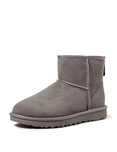 UGG Women's Classic Mini II Boot, Grey, 5