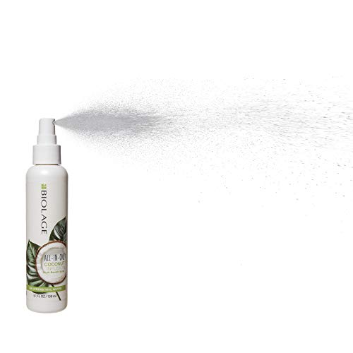 Biolage All-In-One Coconut Infusion | Multi-Benefit Treatment Spray For All Hair Needs | With Coconut | For All Hair Types | Sulfate and Paraben-Free | Vegan | 5 Fl. Oz