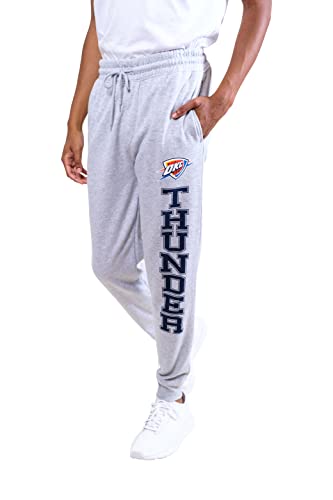 Ultra Game NBA Men's Soft Team Jogger Sweatpants Heather Gray XX-Large
