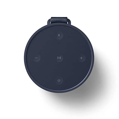 Bang and Olufsen Beosound Explore - Wireless Portable Outdoor Bluetooth speaker, IP 67 Dustproof and Waterproof, Navy