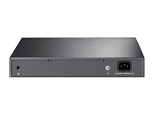 TP-Link 24 Port 10/100Mbps Fast Ethernet Switch | Plug and Play | Desktop/Rackmount | Sturdy Metal w/ Shielded Ports | Fanless | Limited Lifetime protection | Unmanaged (TL-SF1024D)