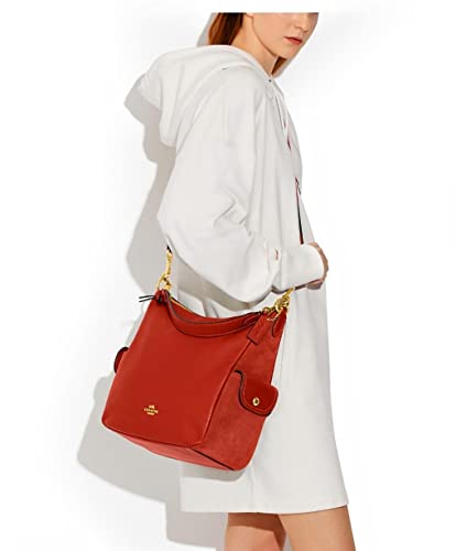 COACH Pennie Shoulder Bag (Red Sand)