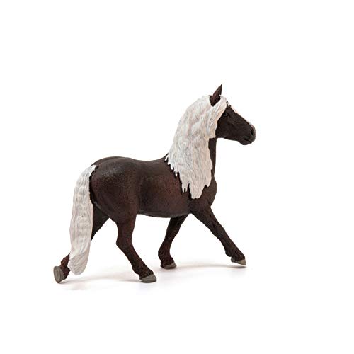 Schleich Farm World, Realistic Horse Toys for Girls and Boys, Black Forest Stallion Toy Figurine, Ages 3+