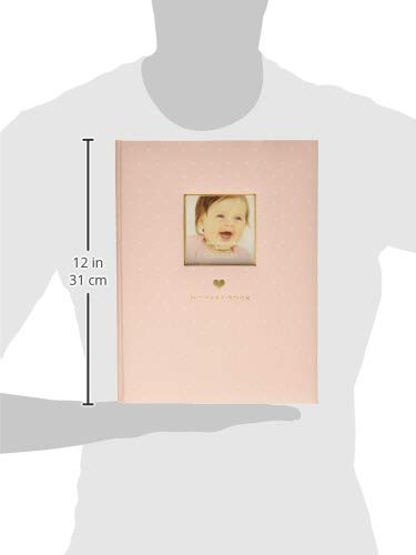 Little Blossoms Baby Keepsake Book, Baby Photo Album, Baby Girl Memory Book, Pink Polka Dot