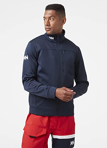 Helly-Hansen Mens Crew Fleece Jacket, 597 Navy, XX-Large