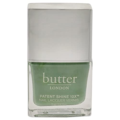 butter LONDON Patent Shine 10X Nail Lacquer, Gel-Like Finish, Chip-Resistant Formula, 10-Free Formula, Cruelty-Free, Polymer Technology, Good Vibes