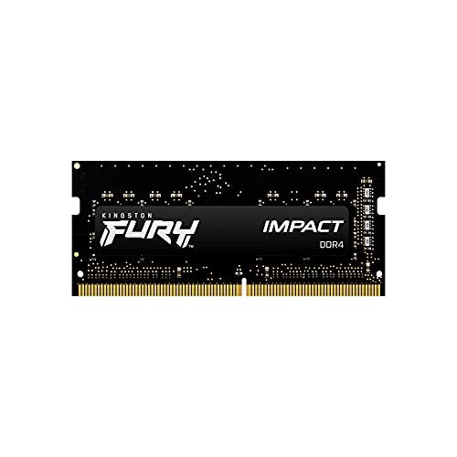 Kingston FURY Impact 32GB (2x16GB) 2666MT/s DDR4 CL16 Laptop Memory Kit of 2 | Intel XMP | AMD Ryzen | Plug n Play | Low Power Consumption | KF426S16IBK2/32.
