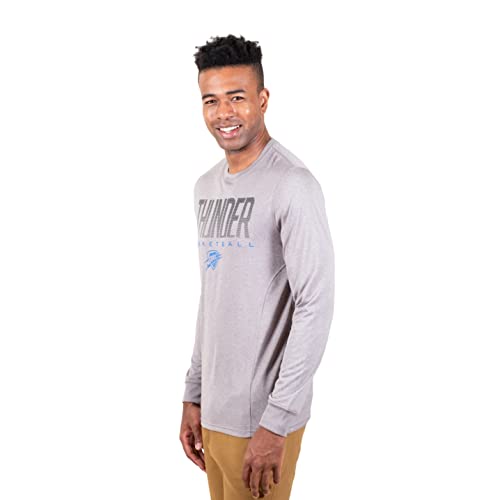 Ultra Game -NBA Men's Active Long Sleeve Pullover T-Shirt