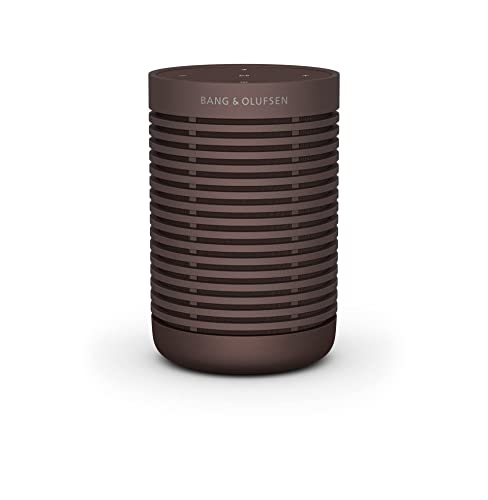 Bang and Olufsen Beosound Explore - Wireless Portable Outdoor Bluetooth speaker, IP 67 Dustproof and Waterproof, Chestnut