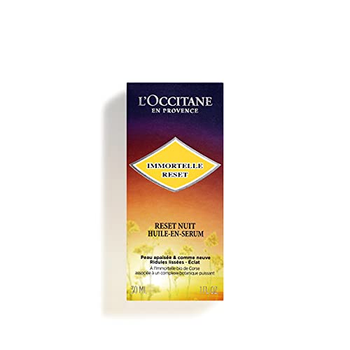 L'Occitane Immortelle Overnight Reset Oil-in-Serum, 1 oz.