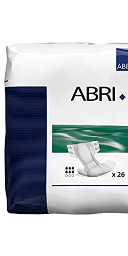 Abena Abri-Form Premium Incontinence Briefs, Level 1, (Medium To Large Sizes) Medium, 104 Count