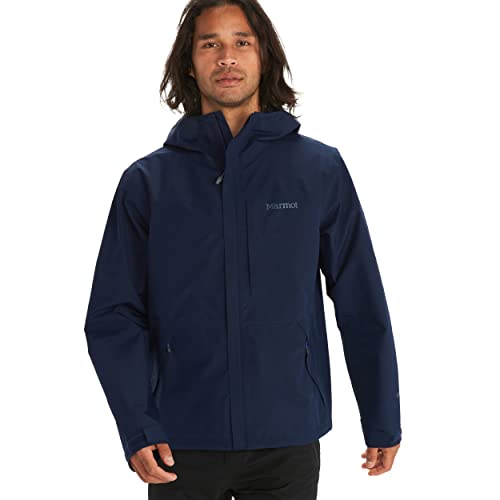 MARMOT Men's GORE-TEX Minimalist Jacket | Lightweight, Waterproof | Arctic Navy, XX-Large