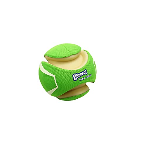 Chuckit! Kick Fetch Max Glow Ball, Large (8 Inch) Glow in the Dark Dog Toy