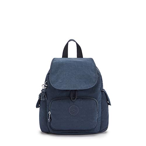 Kipling Women's City Pack Mini Backpack, Lightweight Versatile Daypack, School Bag, Blue Bleu 2