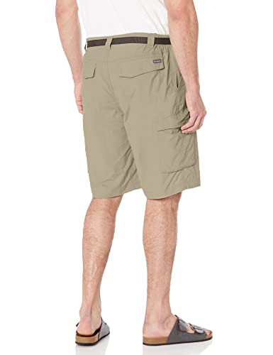 Columbia Men's Standard Silver Ridge Cargo Short, Breathable, UPF 50 Sun Protection, City Grey, 42W x 12L