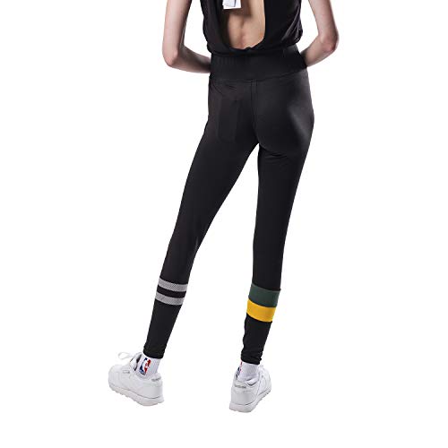 Ultra Game NBA Utah Jazz Womens Leggings Perimeter Fitness Sport Yoga Pants, Black, Large