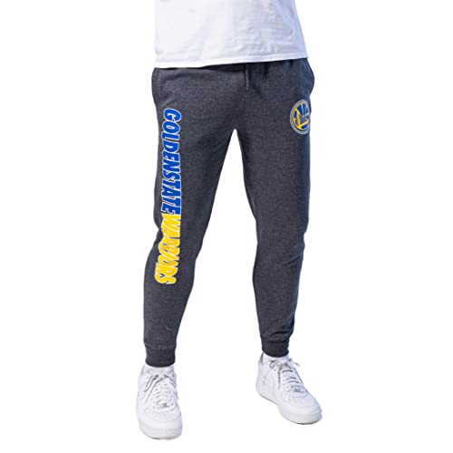 Ultra Game NBA Men's Soft Fleece Active Jogger Sweatpants , Heather Charcoal18, Large