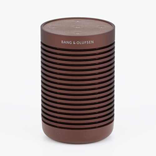 Bang and Olufsen Beosound Explore - Wireless Portable Outdoor Bluetooth speaker, IP 67 Dustproof and Waterproof, Chestnut