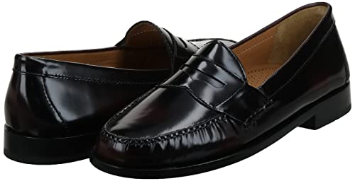 9.5 US Cole Haan mens Pinch Penny loafers shoes, Burgundy
