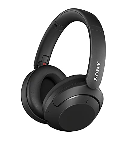 Sony Extra BASS Noise Cancelling Headphones, Wireless Bluetooth Over The Ear Headset with Microphone and Alexa Voice Control, WH-XB910NB.CE7 - Onyx Black