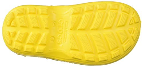 Crocs unisex child Rain Boot, Yellow, 12 Little Kid US